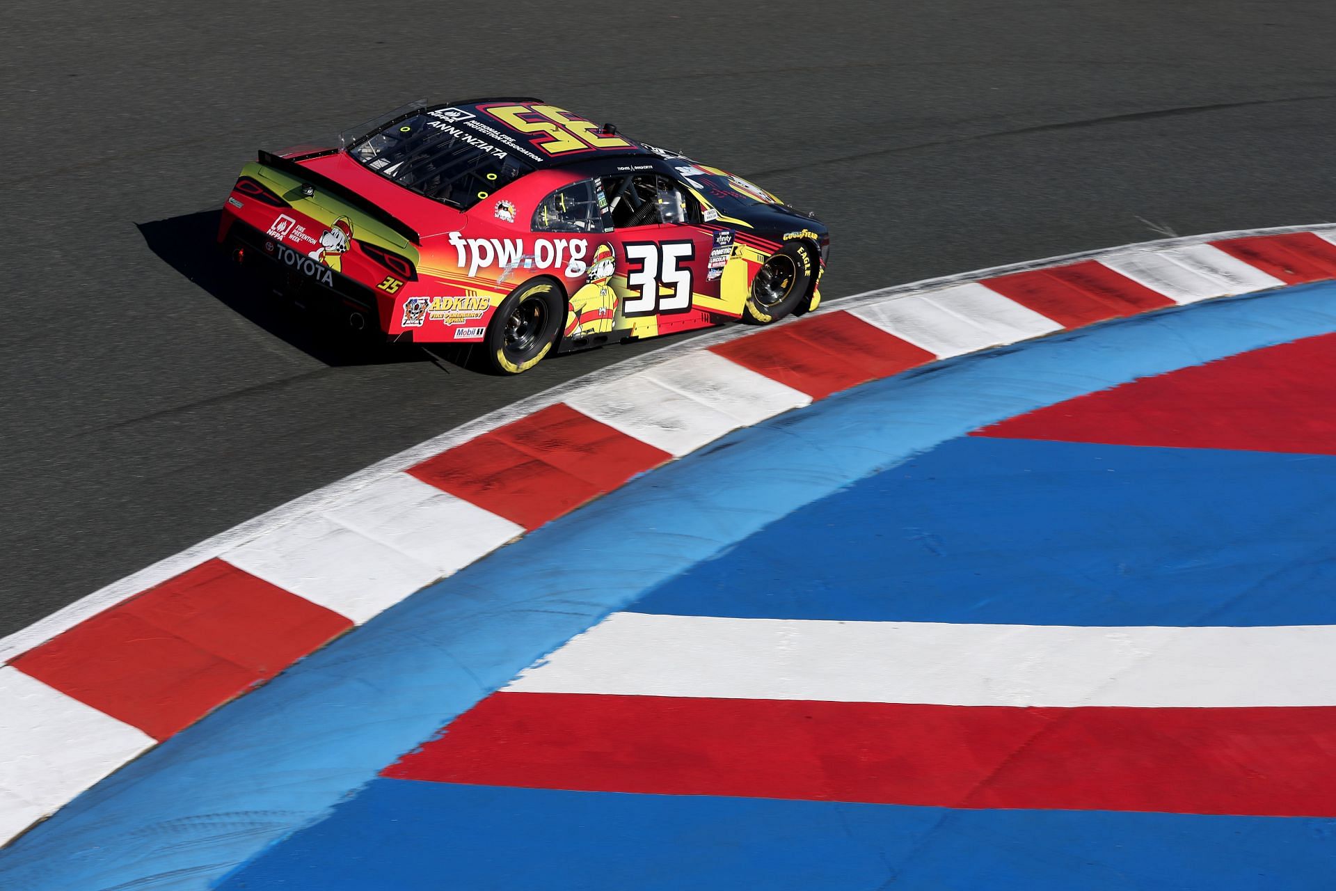 Thomas Annunziata, driver of the #35 NFPA Toyota - Qualifying - Source: Getty